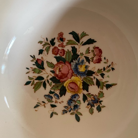 Vintage Wedgewood Conway of Etruria soup bowl and plate - Picture 4 of 7